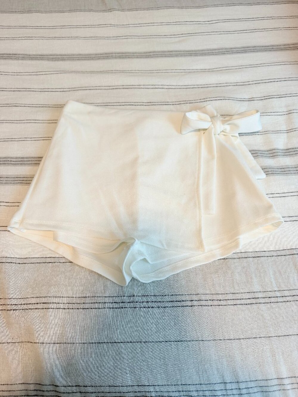 White Skort